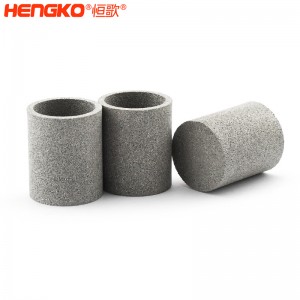 不銹鋼粉末燒結濾筒_多孔燒結金屬透氣管