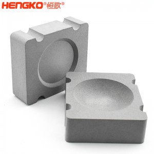 定制不銹鋼316L燒結濾芯用于真空打包機抽氣塊|透氣板