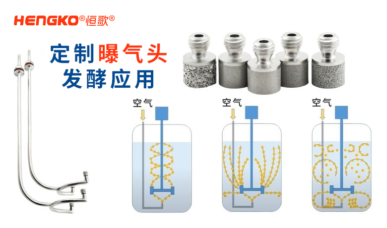 恒歌不銹鋼曝氣頭在發酵工藝中的專業應用解析!